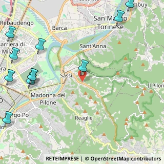 Mappa Torino, 10132 Torino TO, Italia (3.28273)