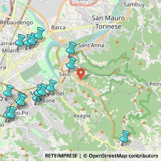 Mappa Torino, 10132 Torino TO, Italia (3.12)