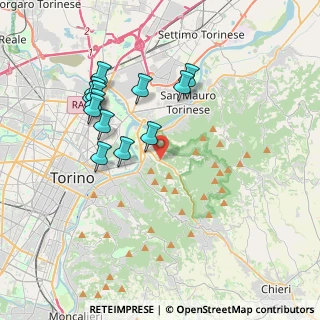 Mappa Torino, 10132 Torino TO, Italia (3.68077)