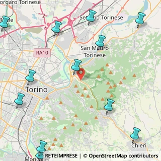 Mappa Torino, 10132 Torino TO, Italia (6.66833)