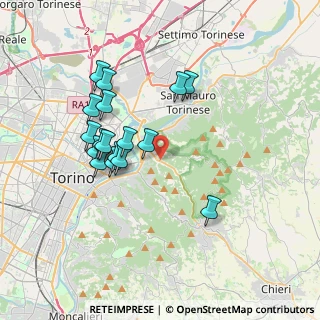 Mappa Torino, 10132 Torino TO, Italia (3.40353)