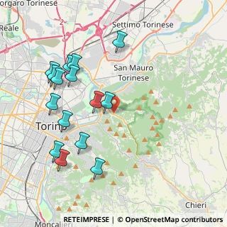 Mappa Torino, 10132 Torino TO, Italia (4.37067)