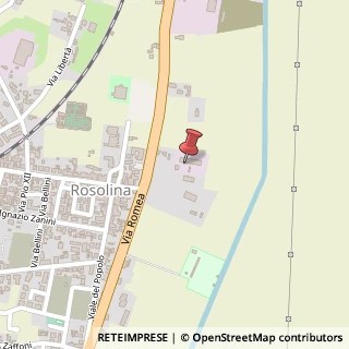 Mappa Via Santa Teresa, 9, 45010 Rosolina, Rovigo (Veneto)