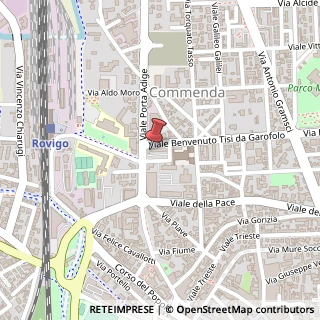 Mappa Piazza Fratelli Cervi, 5, 45100 Rovigo, Rovigo (Veneto)