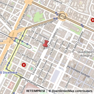 Mappa Corso Valdocco, 1h, 10122 Torino, Torino (Piemonte)