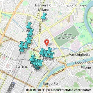 Mappa Via Modena, 10153 Torino TO, Italia (0.986)