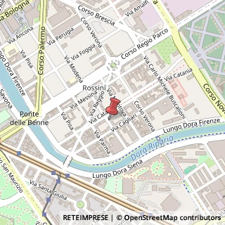 Mappa Via Modena, 47, 10153 Torino, Torino (Piemonte)