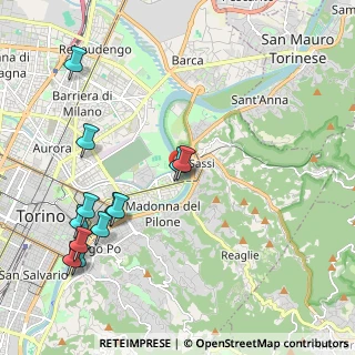 Mappa Via Asigliano Vercellese, 10153 Torino TO, Italia (2.39083)