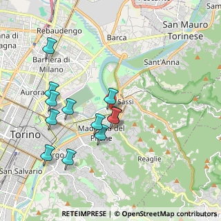 Mappa Via Asigliano Vercellese, 10153 Torino TO, Italia (1.91333)