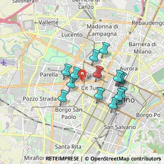 Mappa Via Bruetto, 10010 Torino TO, Italia (1.55733)
