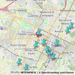 Mappa Via Bruetto, 10010 Torino TO, Italia (2.55182)