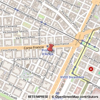 Mappa Via Giambattista Gropello, 4, 10138 Torino, Torino (Piemonte)
