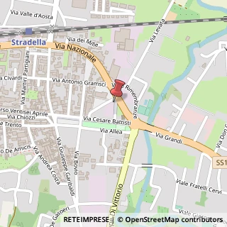 Mappa Piazzale Fiera, 5, 27049 Stradella, Pavia (Lombardia)