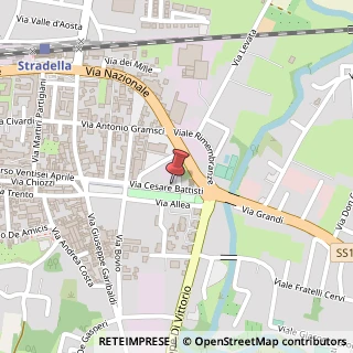 Mappa Via Cesare Battisti, 98, 27049 Stradella, Pavia (Lombardia)