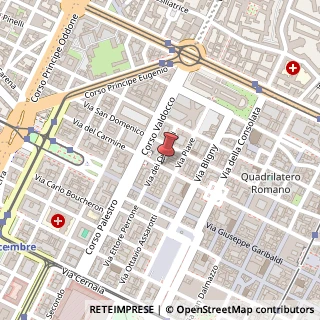 Mappa Via del Carmine, 10, 10122 Torino, Torino (Piemonte)