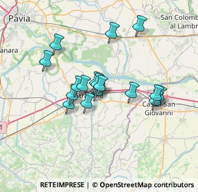 Mappa Via Don Camillo Ruta, 27049 Stradella PV, Italia (5.56765)
