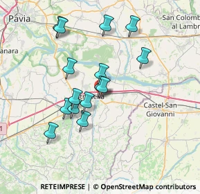 Mappa Via Don Camillo Ruta, 27049 Stradella PV, Italia (6.43533)