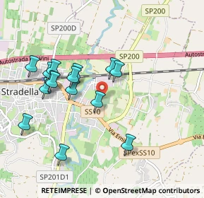 Mappa Via Don Camillo Ruta, 27049 Stradella PV, Italia (0.94333)
