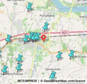 Mappa Via Don Camillo Ruta, 27049 Stradella PV, Italia (2.992)