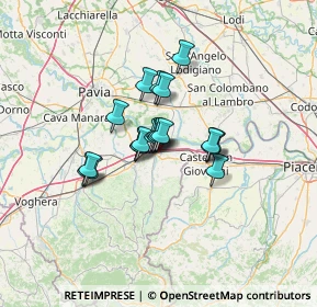 Mappa Via Don Camillo Ruta, 27049 Stradella PV, Italia (8.207)