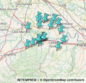 Mappa Via Don Camillo Ruta, 27049 Stradella PV, Italia (9.8775)