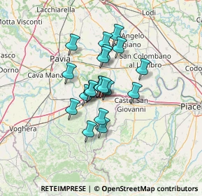 Mappa Via Don Camillo Ruta, 27049 Stradella PV, Italia (8.9835)