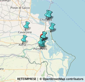 Mappa Viale Guglielmo Marconi, 45010 Rosolina RO, Italia (8.69)