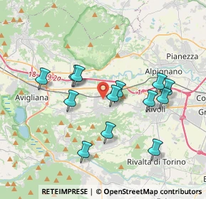 Mappa 10090 Rosta TO, Italia (3.48538)