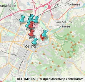 Mappa Lungo dora colletta N°, 10153 Torino TO, Italia (3.06417)