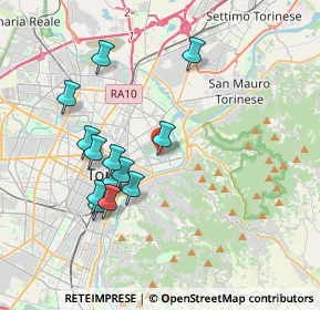 Mappa Lungo dora colletta N°, 10153 Torino TO, Italia (3.6)