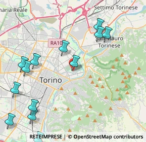 Mappa Lungo dora colletta N°, 10153 Torino TO, Italia (6.47211)