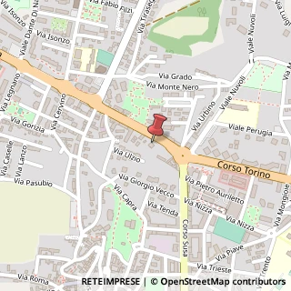 Mappa Corso Susa, 89, 10098 Rivoli, Torino (Piemonte)
