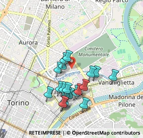 Mappa Via Carlo Michele Buscalioni, 10153 Torino TO, Italia (0.821)