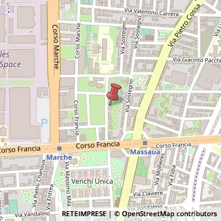 Mappa Via Madonna della Salette, 20, 10146 Torino, Torino (Piemonte)