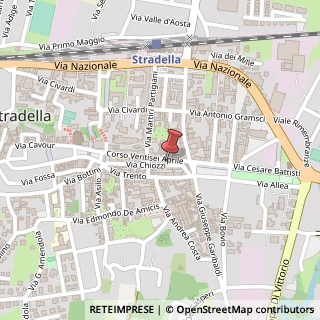 Mappa Corso XXVI Aprile, 83, 27049 Stradella, Pavia (Lombardia)