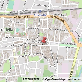 Mappa Via Trento, 70, 27049 Stradella, Pavia (Lombardia)