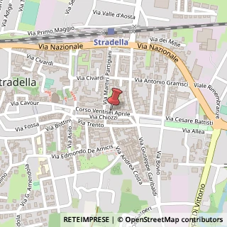 Mappa Via XXVI Aprile, 60, 27049 Stradella, Pavia (Lombardia)