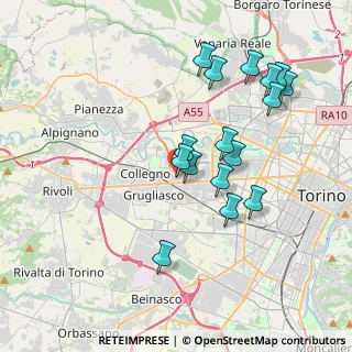 Mappa Fermi Cap, 10093 Collegno TO, Italia (3.71)