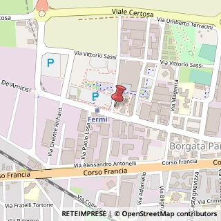 Mappa Via Enrico Fermi, 2, 10093 Collegno, Torino (Piemonte)