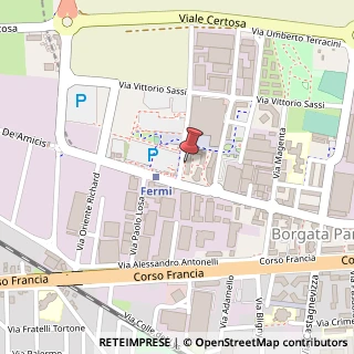 Mappa Via Enrico Fermi, 6, 10093 Collegno, Torino (Piemonte)