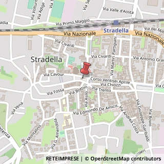 Mappa Corso XXVI Aprile, 61, 27058 Stradella, Pavia (Lombardia)