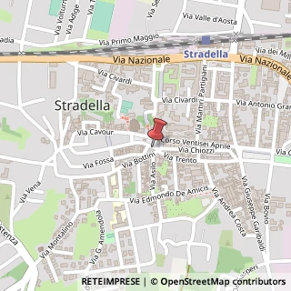 Mappa Via Guglielmo Marconi, 8, 27049 Stradella PV, Italia, 27049 Stradella, Pavia (Lombardia)