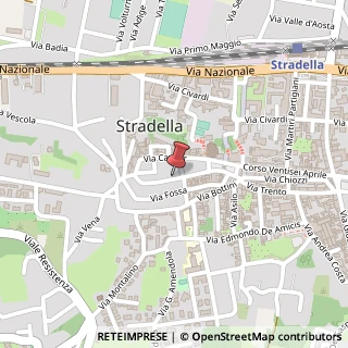Mappa Via Guglielmo Marconi, 35, 27049 Stradella, Pavia (Lombardia)