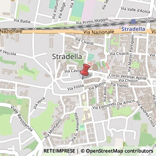 Mappa Via Guglielmo Marconi, 30, 27049 Stradella, Pavia (Lombardia)