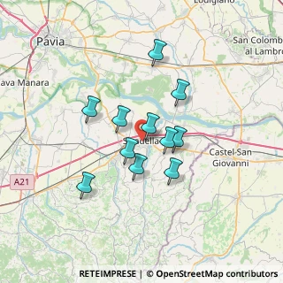 Mappa Via Cavour, 27049 Stradella PV, Italia (5.30636)