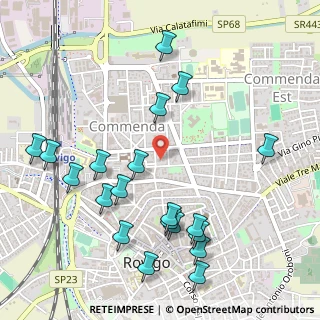 Mappa Via del Tintoretto, 45100 Rovigo RO, Italia (0.599)