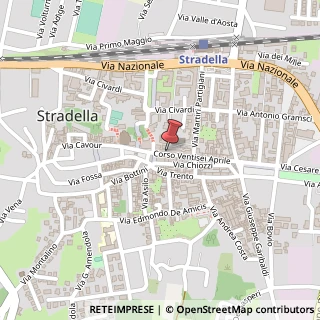 Mappa Corso XXVI Aprile, 14, 27049 Stradella, Pavia (Lombardia)