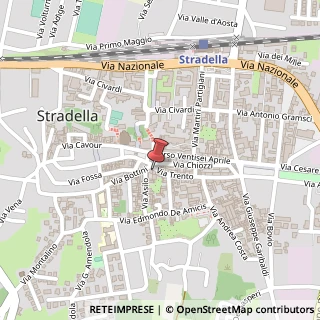 Mappa Via Trento, 3, 27049 Stradella, Pavia (Lombardia)