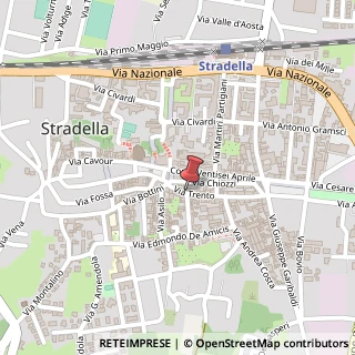 Mappa Via Trento, 20, 27049 Stradella, Pavia (Lombardia)