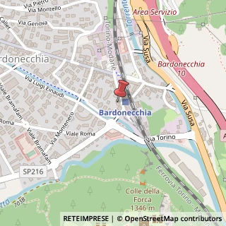 Mappa Piazza Europa, 18B, 10052 Bardonecchia, Torino (Piemonte)